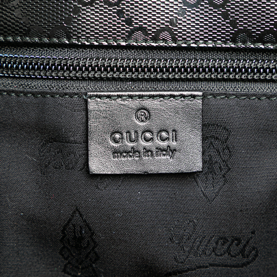 GG Imprime Web Crossbody Black - Gaby Paris