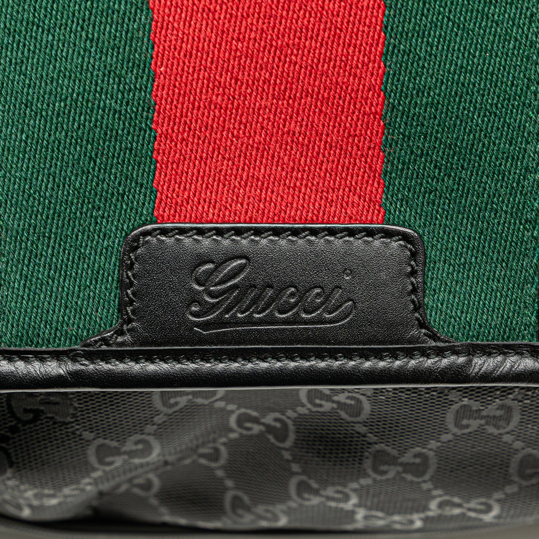 GG Imprime Web Crossbody Black - Gaby Paris