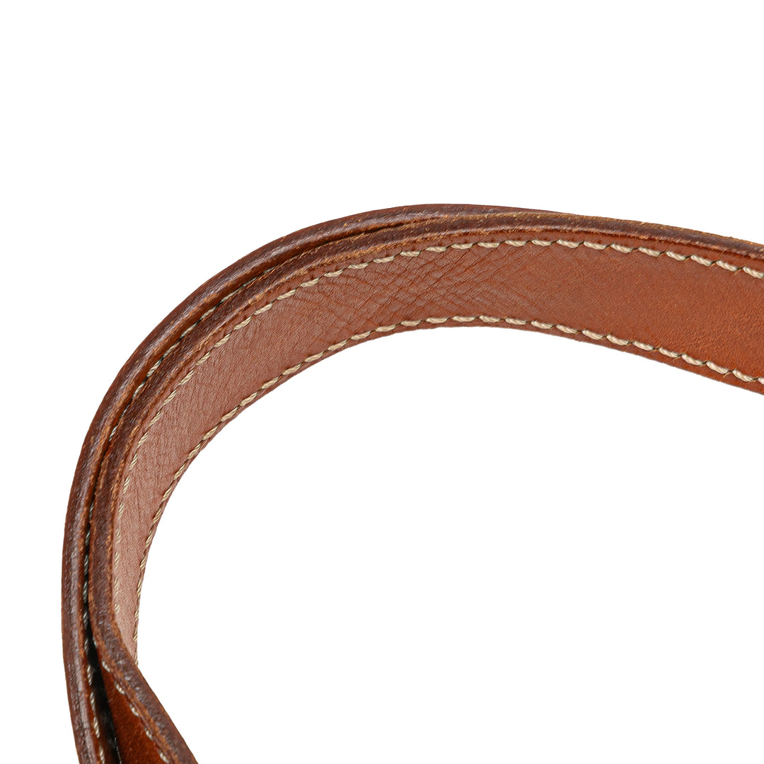 Macadam Coated Canvas Tote Brown - Gaby Paris