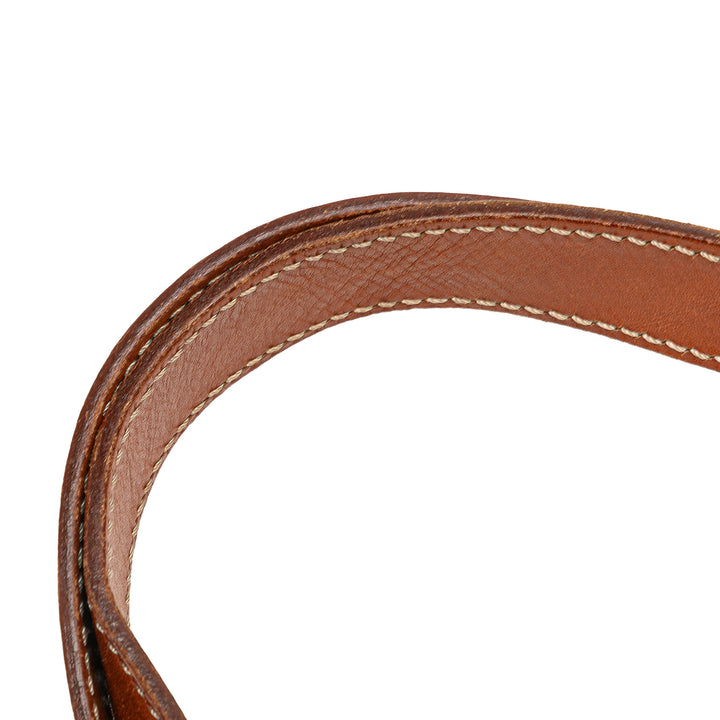 Macadam Coated Canvas Tote Brown - Gaby Paris