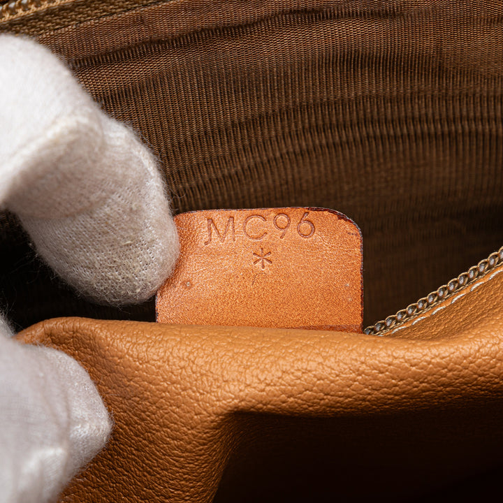 Macadam Coated Canvas Tote Brown - Gaby Paris