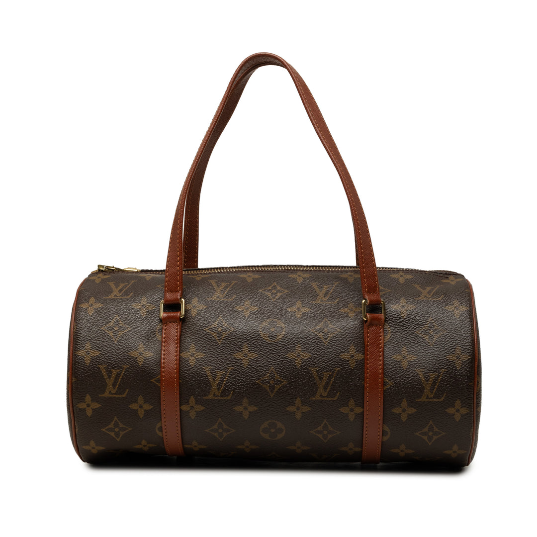 Louis Vuitton Sac à main Papillon 30 Monogram Marron – vue principale – GABY PARIS