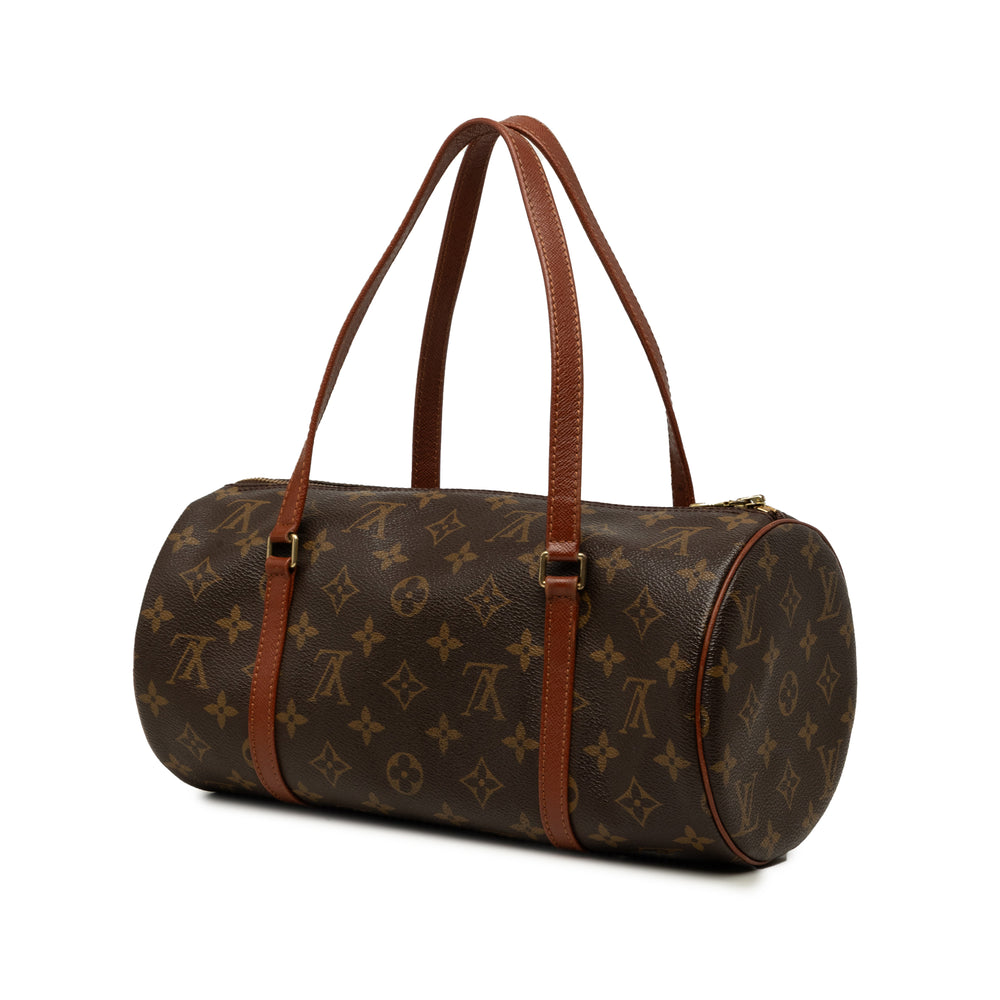 Louis Vuitton Sac à main Papillon 30 Monogram Marron – vue 2 – GABY PARIS