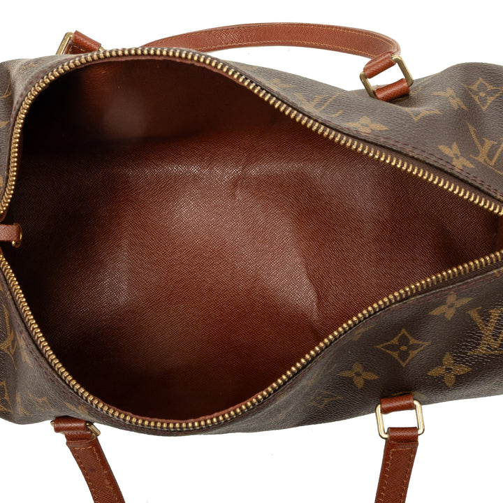 Louis Vuitton Sac à main Papillon 30 Monogram Marron – vue 4 – GABY PARIS