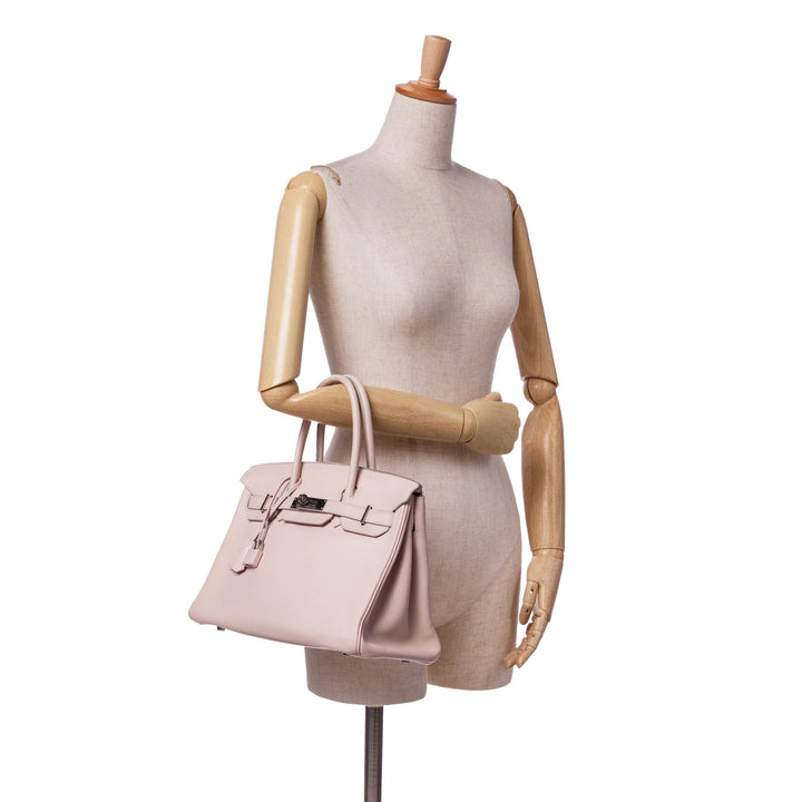 Swift Birkin Retourne 30 Pink - Gaby Paris