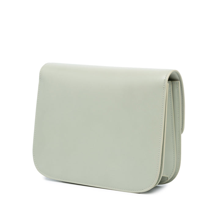 Medium Calfskin Classic Box Green - Gaby Paris