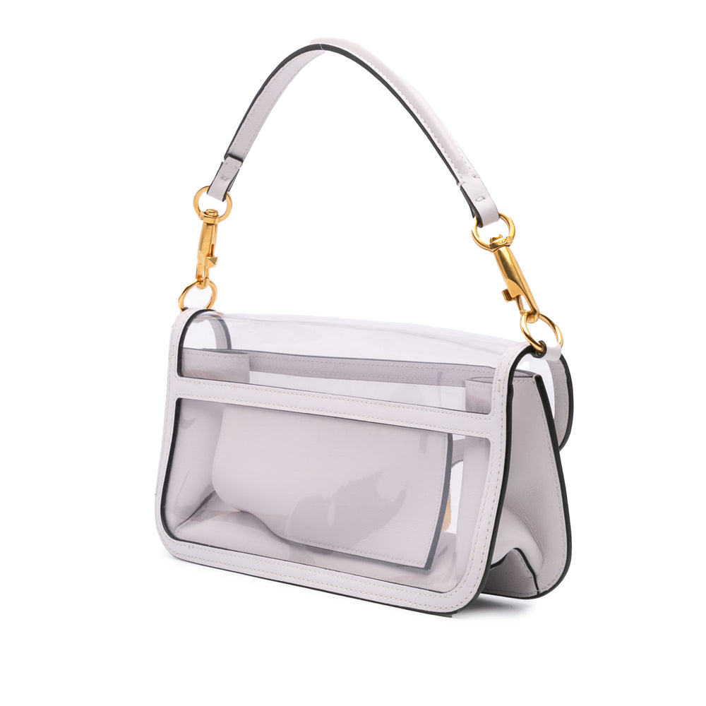 Valentino PVC VLogo Loco Sac cartable Blanc – GABY PARIS Authentique
