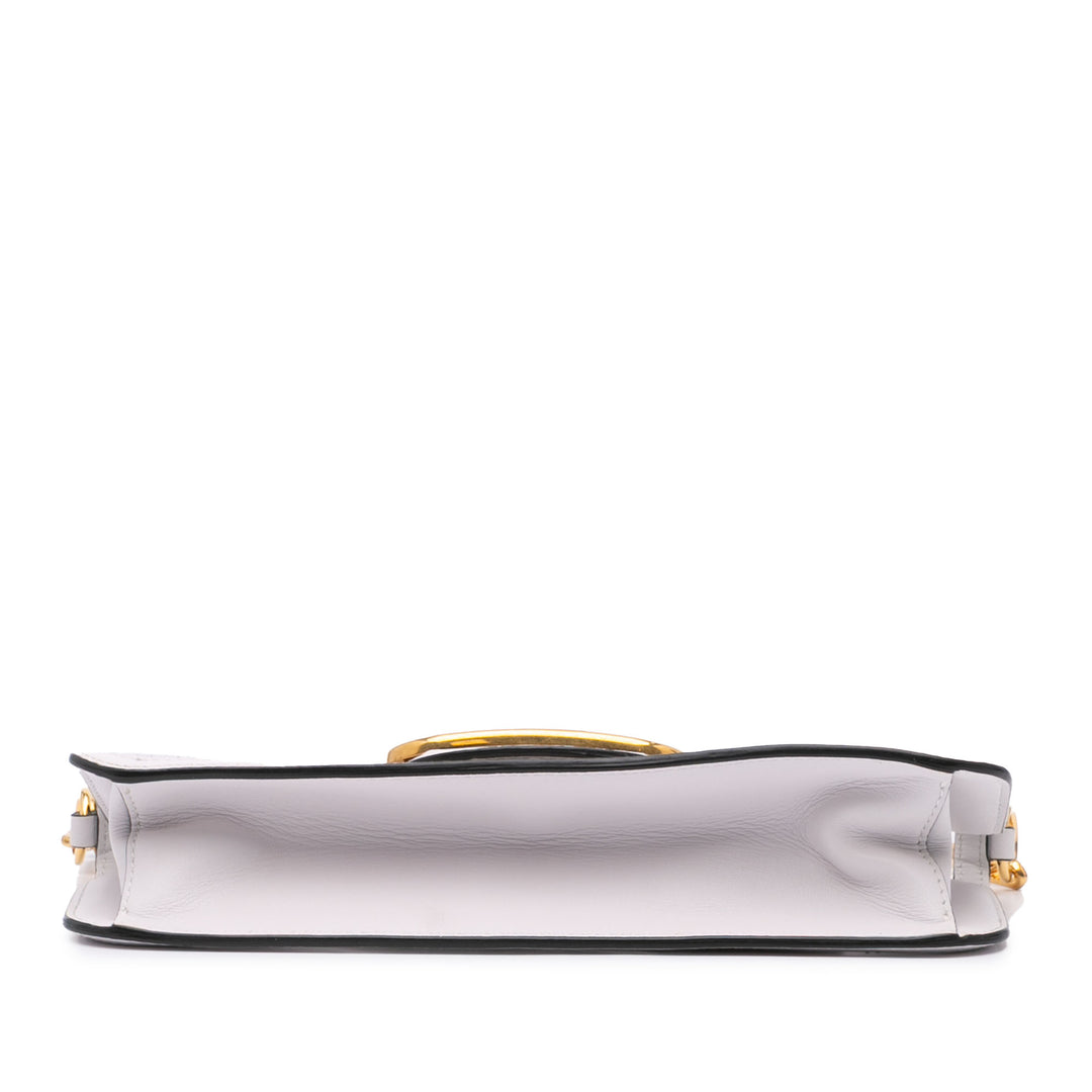 Valentino PVC VLogo Loco Sac cartable Blanc – GABY PARIS Authentique