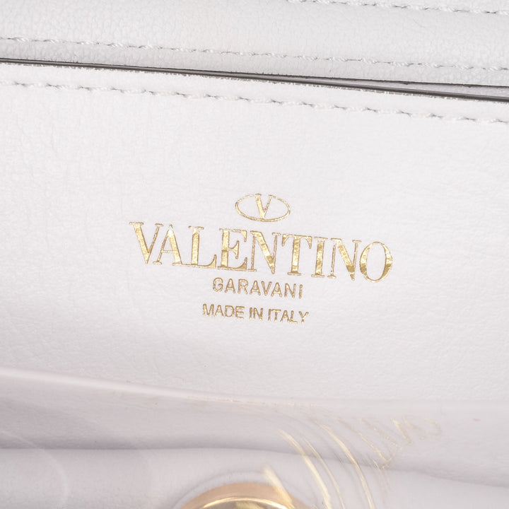Valentino PVC VLogo Loco Sac cartable Blanc – GABY PARIS Authentique