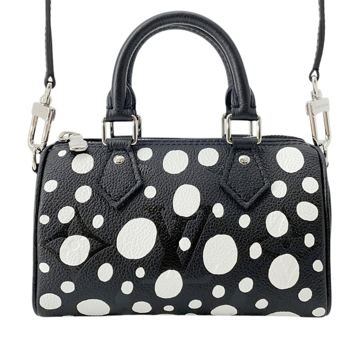 Louis Vuitton Yayoi Kusama Monogram Giant Empreinte Nano Speedy Bandouliere