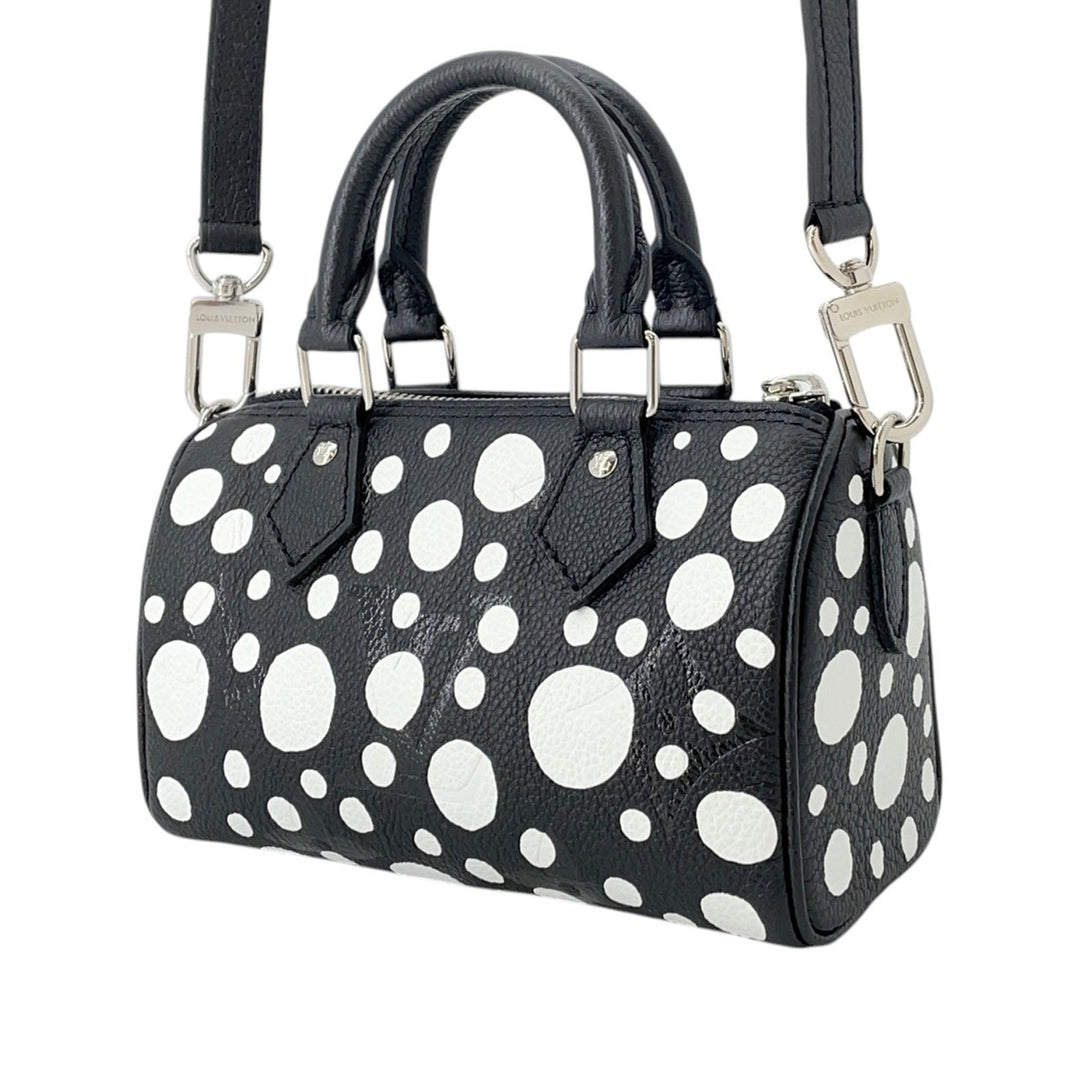 Louis Vuitton Yayoi Kusama Monogram Giant Empreinte Nano Speedy Bandouliere