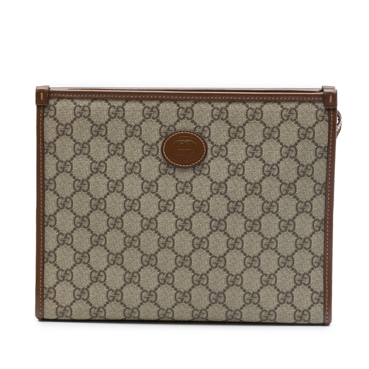Gucci GG Supreme Retro Interlocking G Pochette