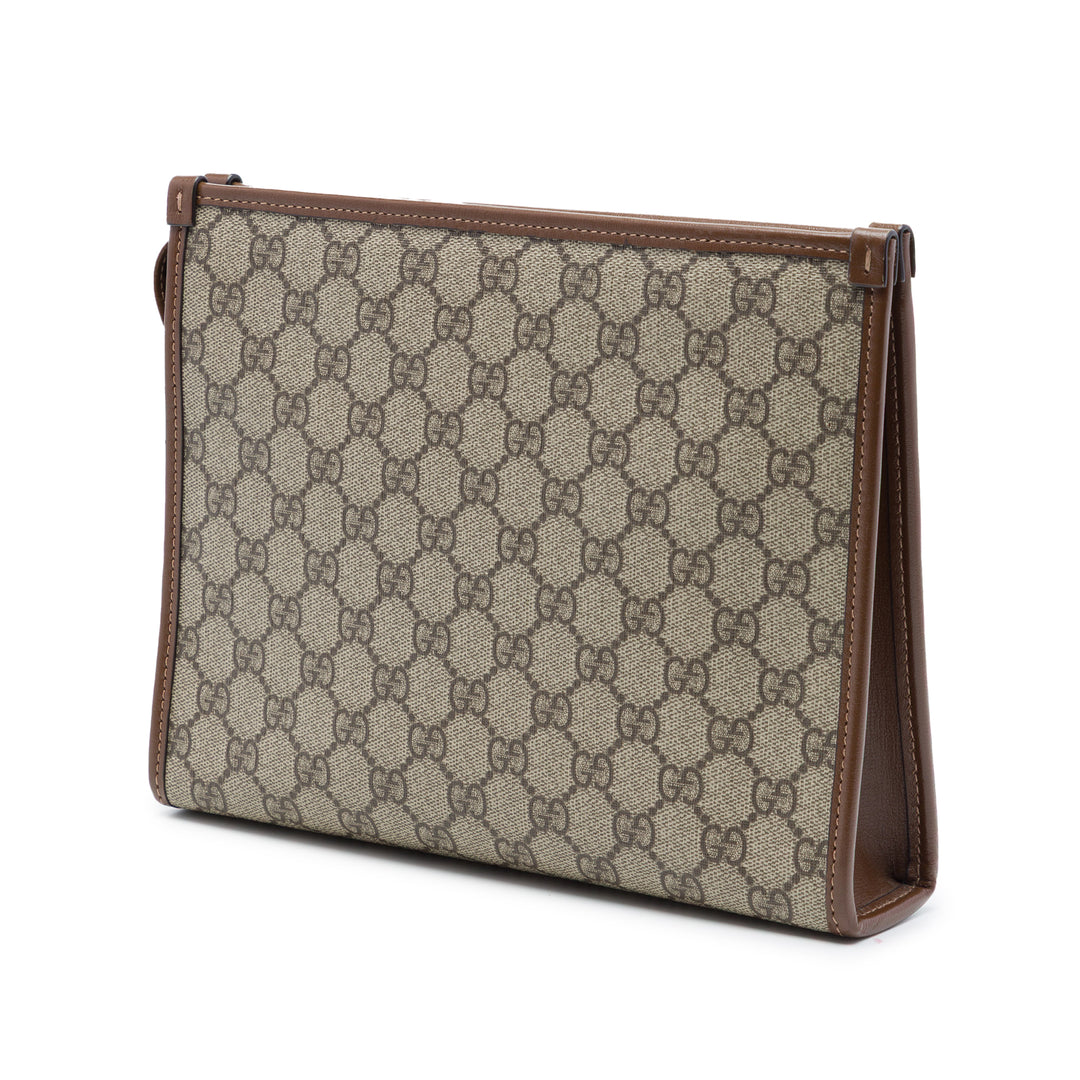 Gucci GG Supreme Retro Interlocking G Pochette