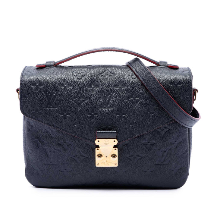Louis Vuitton Pochette Métis Monogram Empreinte Bleu