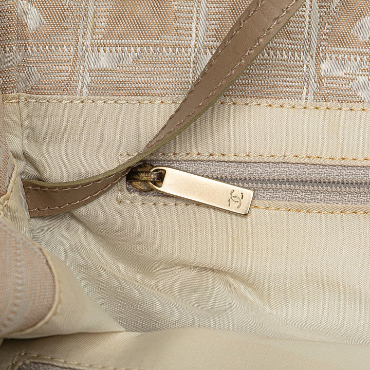 New Travel Line Nylon Tote Brown - Gaby Paris