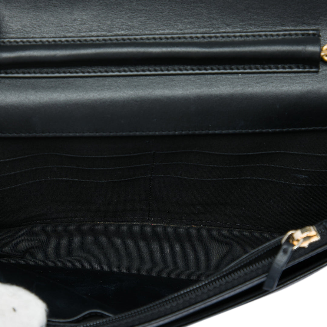 Chanel Matelassé Boy Wallet on Chain Cuir caviar