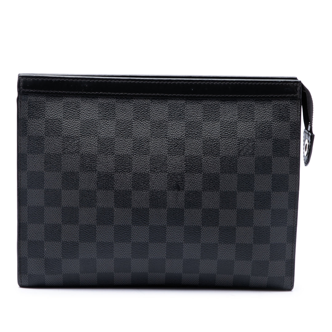 Louis Vuitton Pochette Voyage MM Damier Graphite Noir