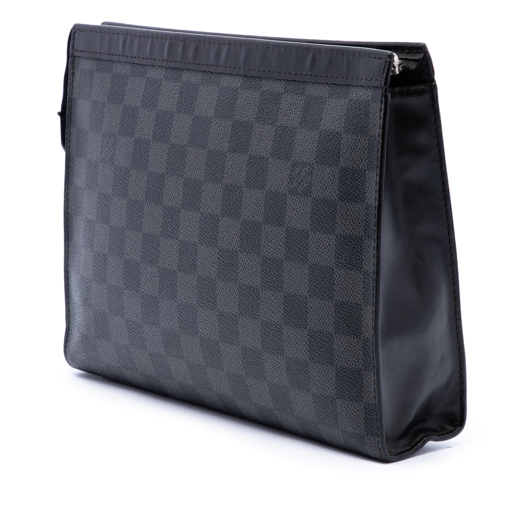 Louis Vuitton Pochette Voyage MM Damier Graphite Noir