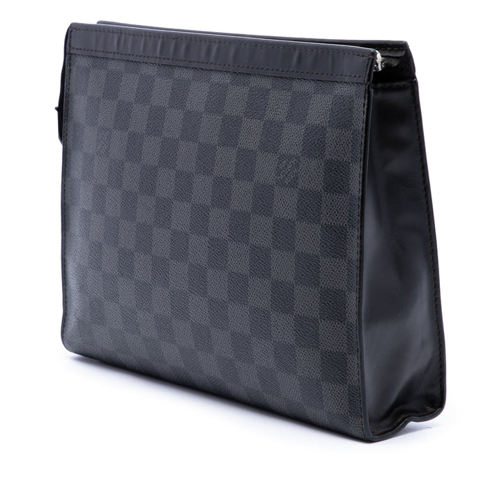 Louis Vuitton Pochette Voyage MM Damier Graphite Noir