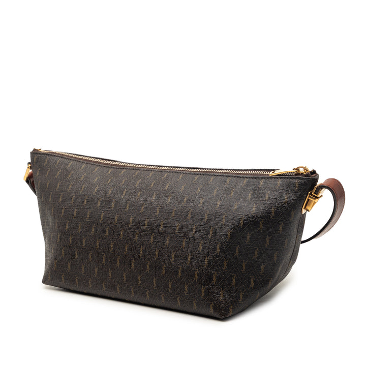 Saint Laurent Le Monogramme Coated Toile Sac bandoulière