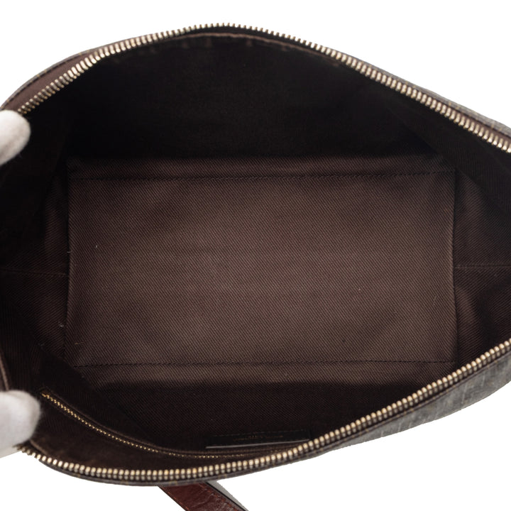 Saint Laurent Le Monogramme Coated Toile Sac bandoulière