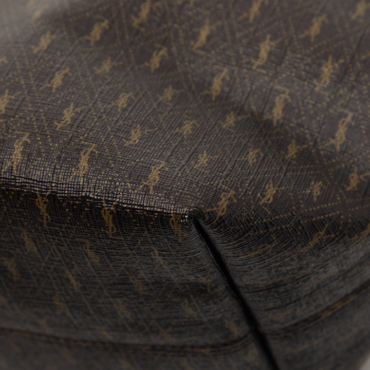 Saint Laurent Le Monogramme Coated Toile Sac bandoulière