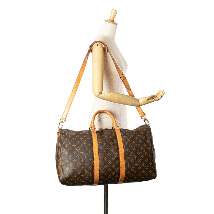 Monogram Keepall Bandouliere 50 Brown - Gaby Paris