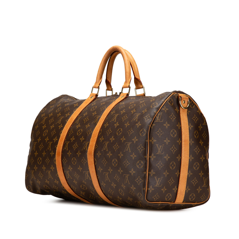 Monogram Keepall Bandouliere 50 Brown - Gaby Paris