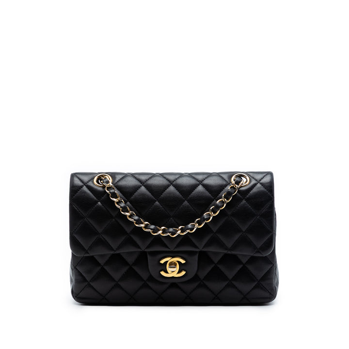 Chanel Small Classic Cuir d’agneau Double rabat