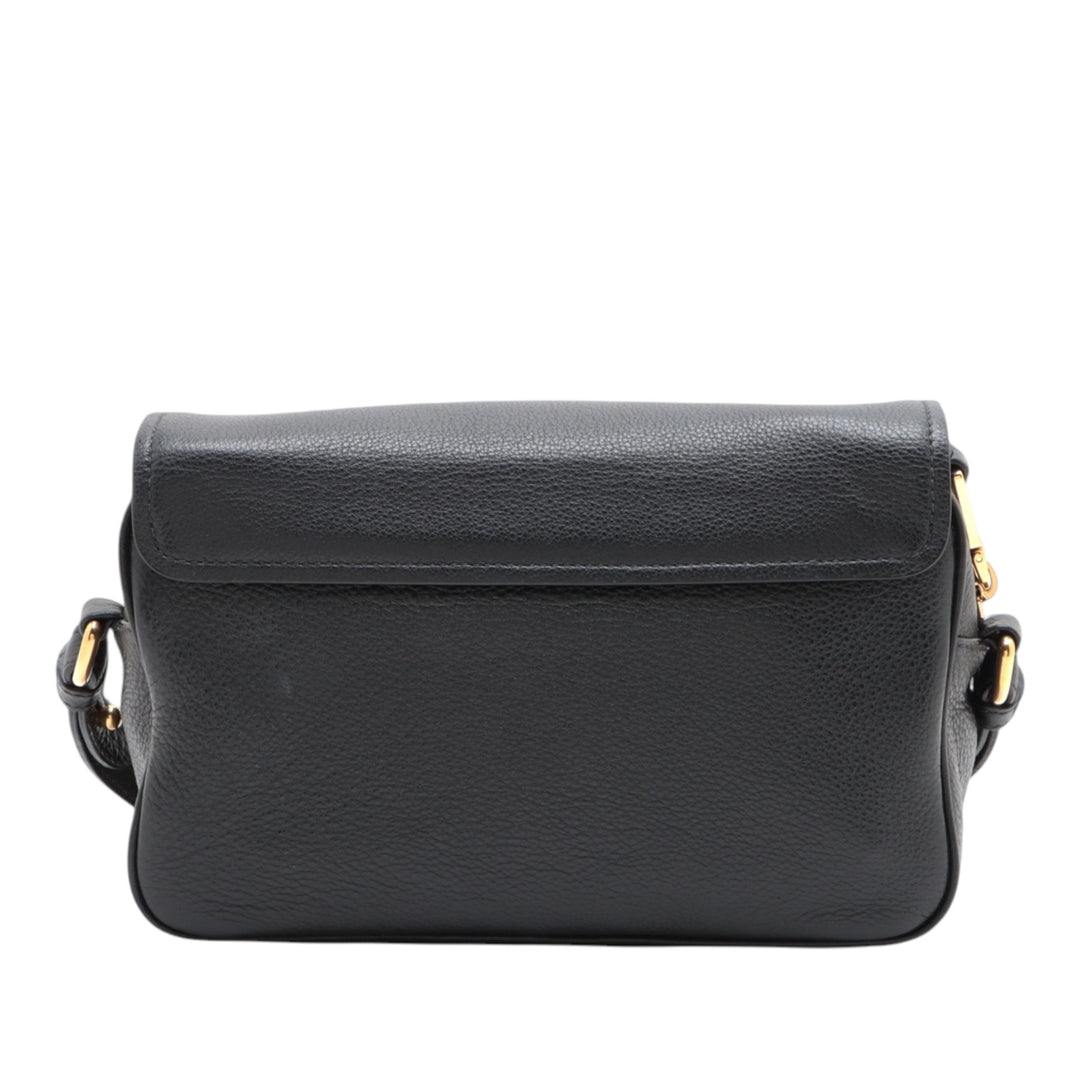 Prada Vitello Phenix à rabat Sac porté croisé