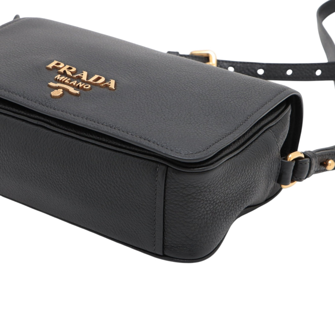 Prada Vitello Phenix à rabat Sac porté croisé