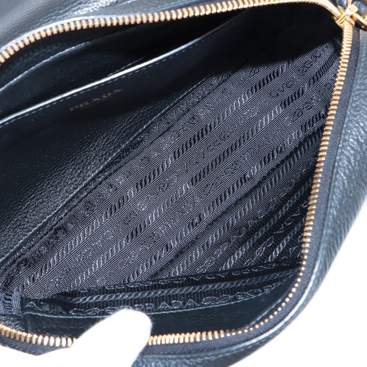 Prada Vitello Phenix à rabat Sac porté croisé