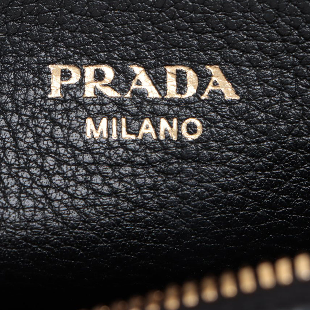 Prada Vitello Phenix à rabat Sac porté croisé