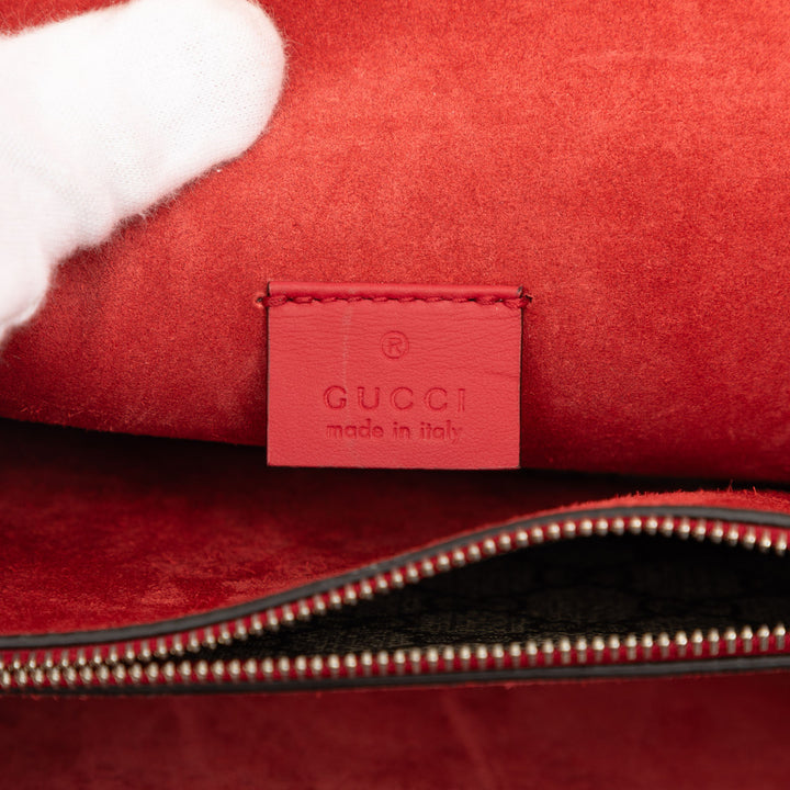 Gucci Sac porté épaule Dionysus GG Supreme Moyen Beige – vue 5 – GABY PARIS
