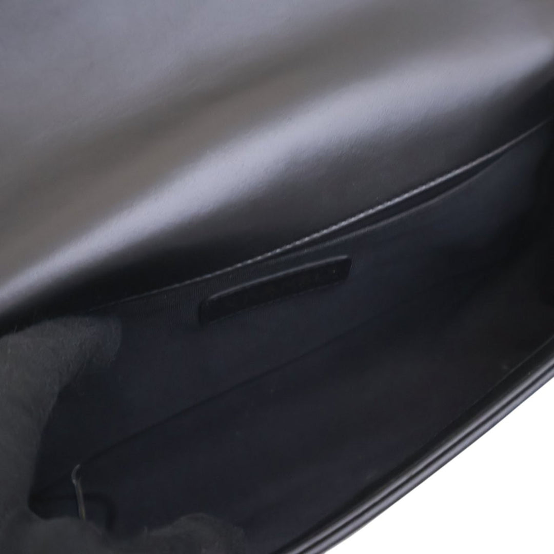 Chanel Old Medium Matelassé Cuir d’agneau Boy à rabat