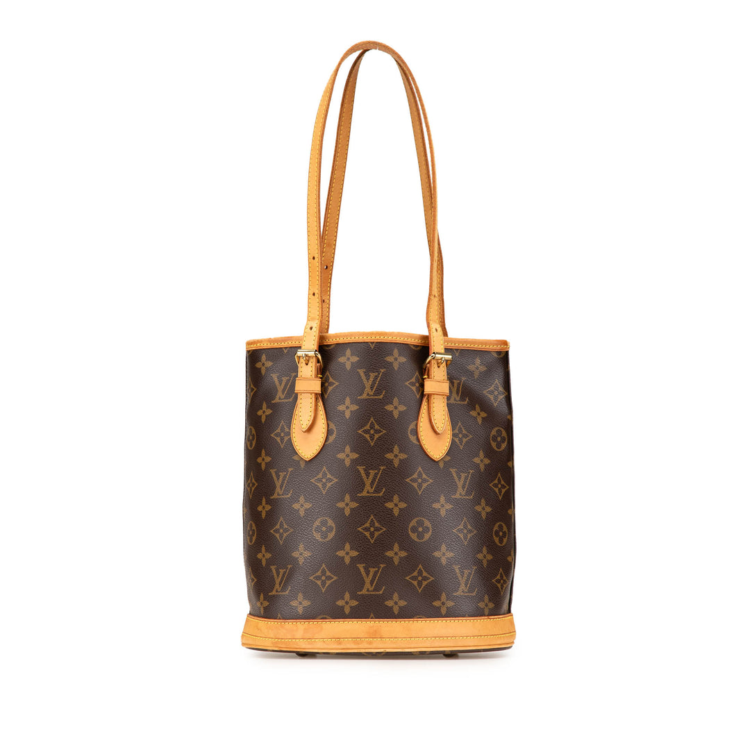 Monogram Petit Bucket Brown - Gaby Paris