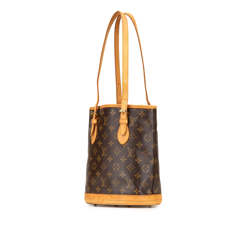 Monogram Petit Bucket Brown - Gaby Paris