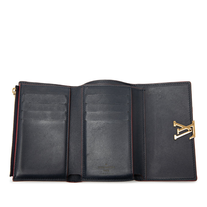 Louis Vuitton Taurillon Capucines Compact Portefeuille
