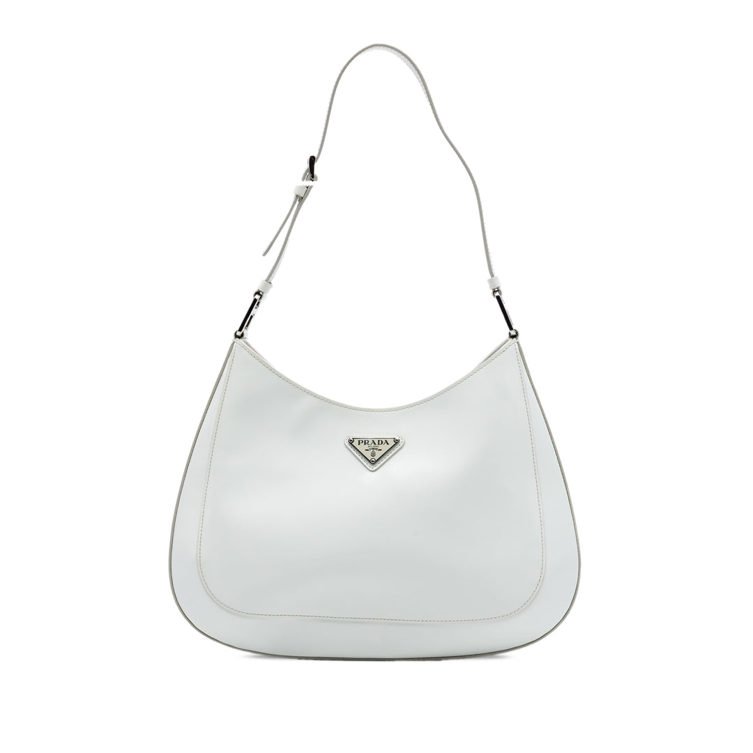 Prada Spazzolato Cuir Cleo Sac bandoulière