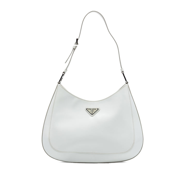 Prada Spazzolato Cuir Cleo Sac bandoulière