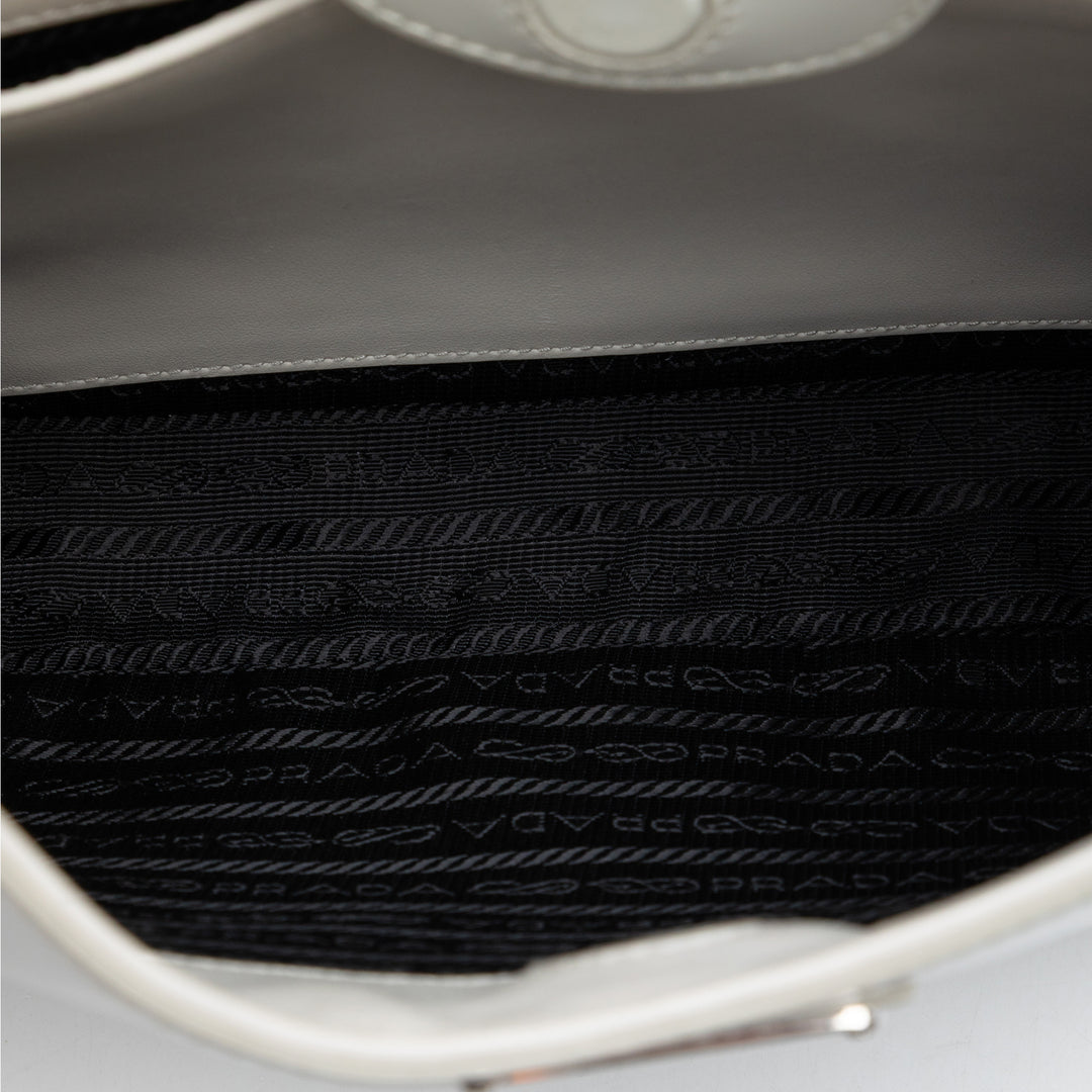 Prada Spazzolato Cuir Cleo Sac bandoulière