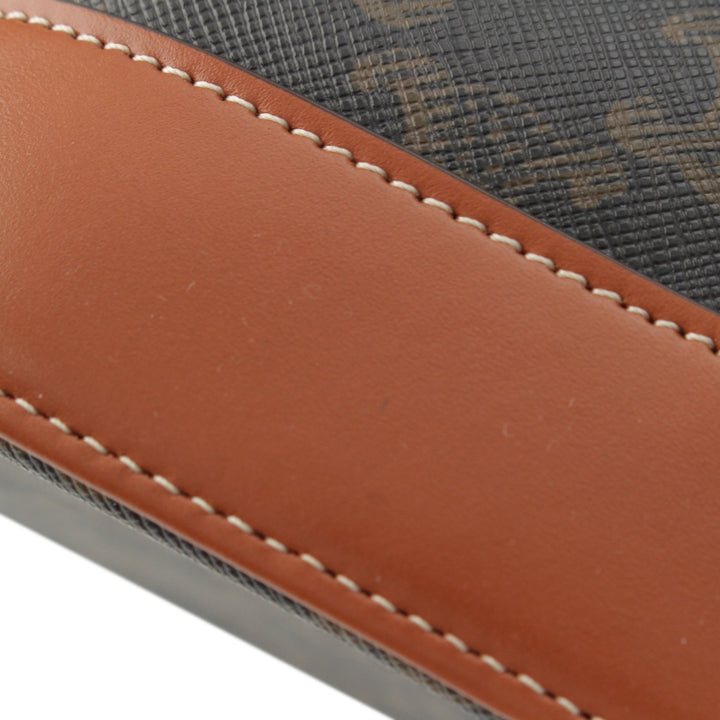 Triomphe Sac seau Petit Triomphe enduite Marron