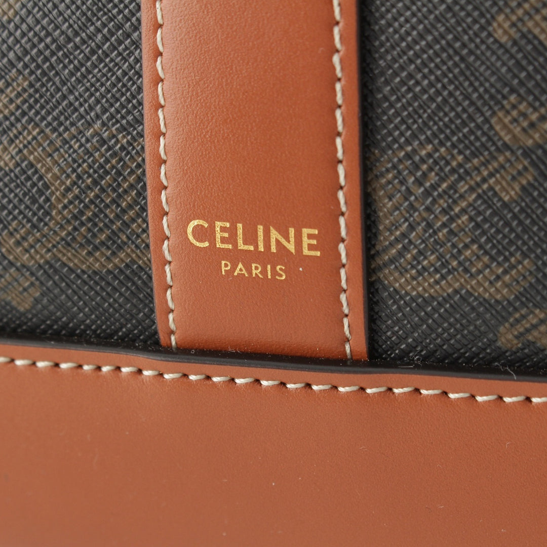 Triomphe Sac seau Petit Triomphe enduite Marron
