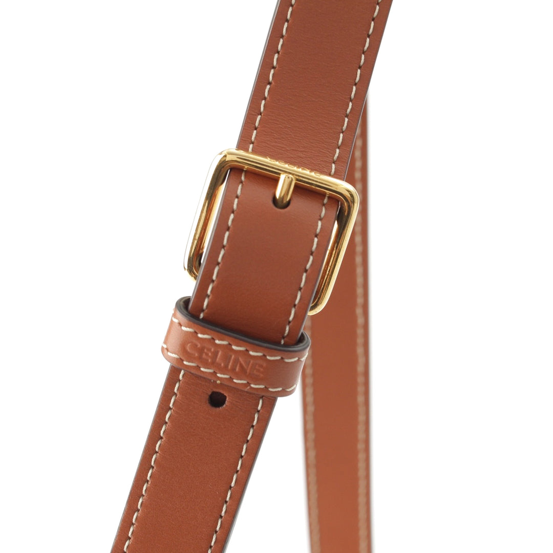 Triomphe Sac seau Petit Triomphe enduite Marron