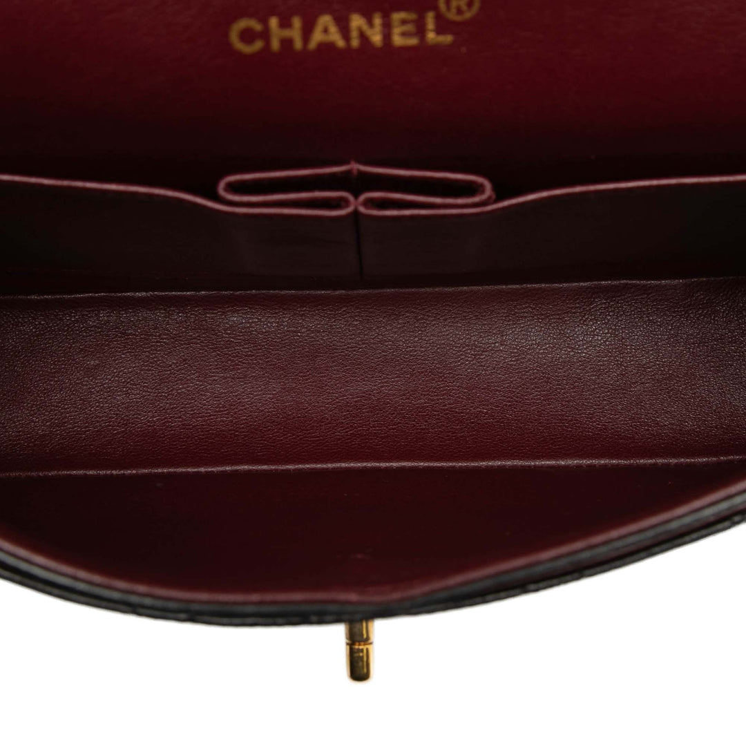 Chanel Medium Classic Cuir d’agneau Double rabat
