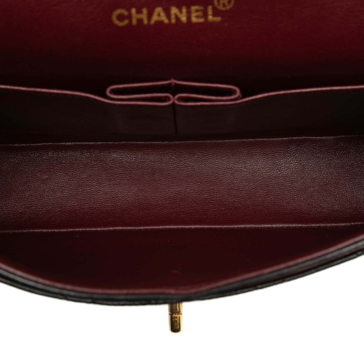 Chanel Medium Classic Cuir d’agneau Double rabat