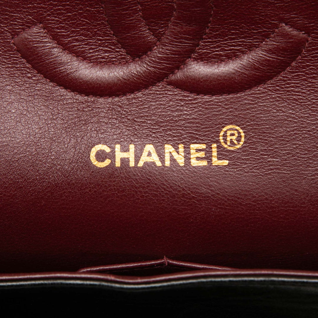 Chanel Medium Classic Cuir d’agneau Double rabat