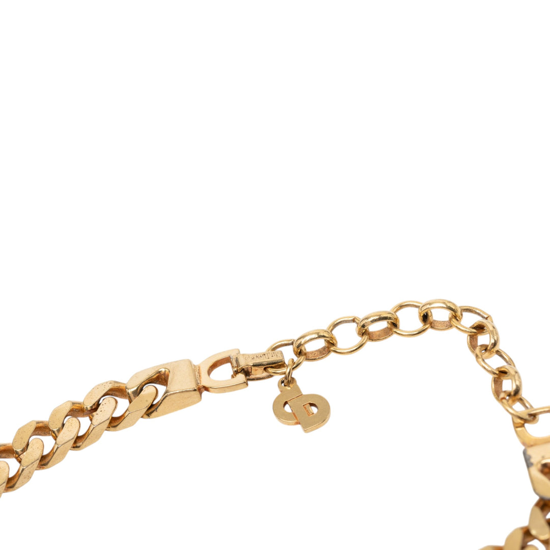 Dior plaqué Chain Collier