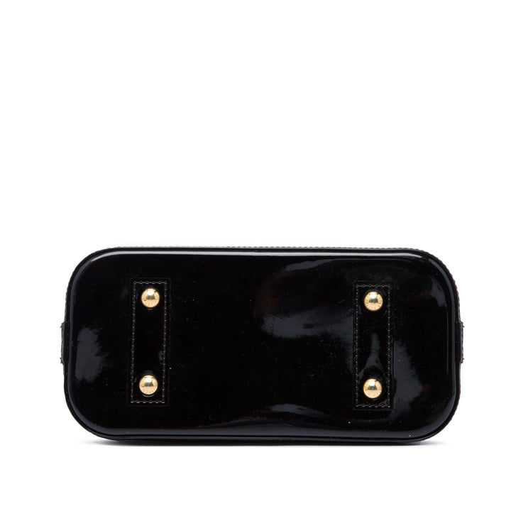 Alma BB Cuir verni Monogram Violet