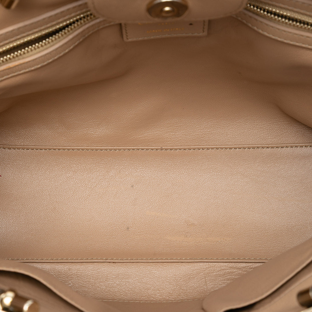 Dior Cuir d’agneau Cannage Granville Cabas chaîne